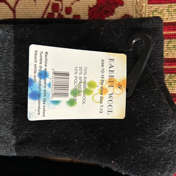 Mens rabbit wool thermal socks - Picture 3 of 5